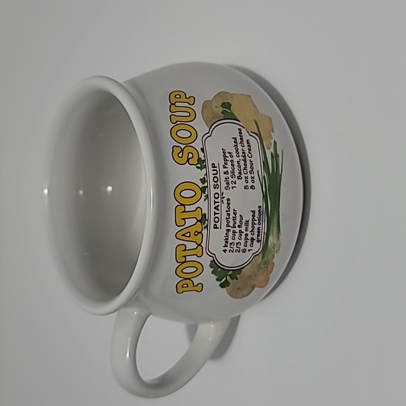 Repop Potato Soup Recipe Bowl Crock - Picture 2 of 4